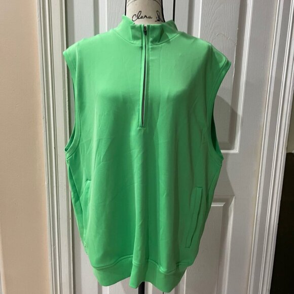 DONALD ROSS VEST PULLOVER FALKIRK PERFORMANCE 1/4 ZIP UPF 50 SIZE XL TENNIS GOLF - Picture 4 of 14